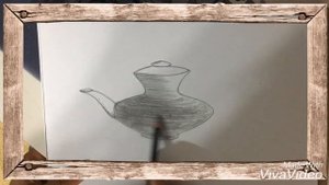 Как нарисовать кувшин или сосуд карандашом/how to draw jar with pencil