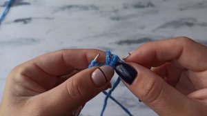 Очень простой узор спицами для вязания планки и отделки  изделий.