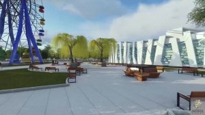 Концепция развлекательного парка в центре города Термез #surxondaryo #Termiz