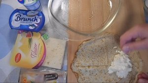 Вчерашние блинчики..... и что.... ? Запечённые блины с сыром.