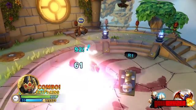 ALL 181 SKYLANDERS ON PORTAL (ALL GAMES) IN SKYLANDERS IMAGINATORS! смотреть онлайн