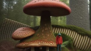 Поразительный мир огромных грибов и гигантских растений.