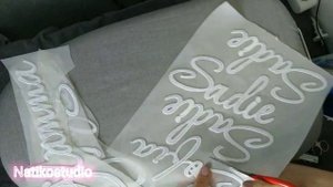 Изготовление именных нашивок с использованием термоклеевой плёнки BSN. #2