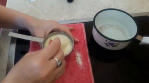 Молочное пралине для ванн.
