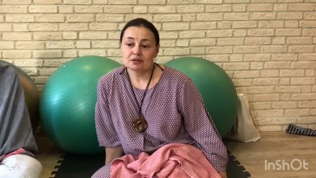 Мастер класс по ребосо на курсе «Мягкие роды»
