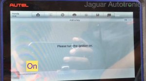 HONDA CITY 2018 ID47 ADD KEY PROGRAMMING BY AUTEL 508 -JAGUAR AUTOTRONICS