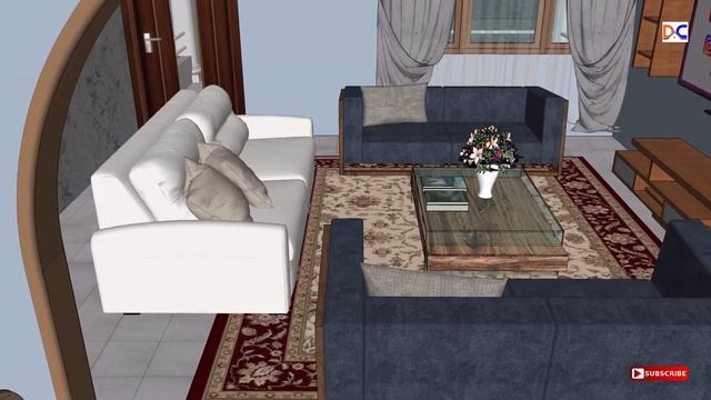 SMALL HOUSE DESIGN (3 BEDROOM RESIDENCE) смотреть онлайн