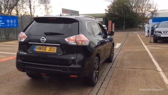 HW66JGO NISSAN X-TRAIL DCI TEKNA XTRONIC BLACK 2016, MC Glyn Hopkin Bedford Nissan смотреть онлайн