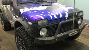Лебедка в салон нивы. Runva EWXC9500