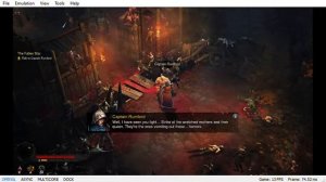 Diablo III emu, yuzu 456, Windowed, intel 8th gen i3 8130u, UHD 620, 12GB RAM, benchmark