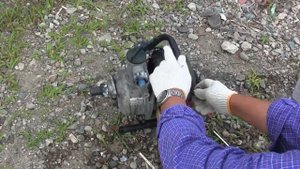 KR-25 HIDELS PUMP/Robin EC025GR Engine オリエンタル工進/富士重工ロビン