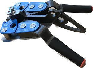 Самоблокирующееся страховочно-спусковое устройство для двойной веревки "Сова"