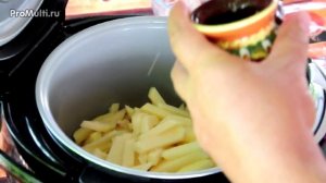 Как пожарить картошку в мультиварке