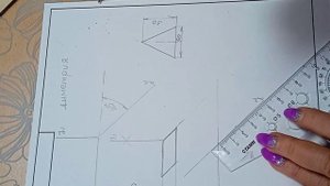 Построение фронтальной диметрической проекции.