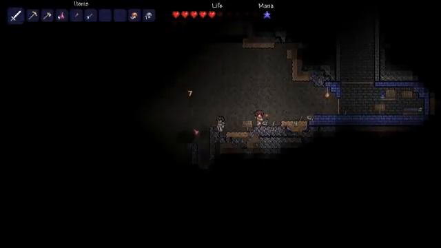 Lets Play Terraria: The Awakening of Cthulhu Ep.2 "Whispers in my head?" смотреть онлайн