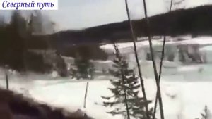 РОССИЯ СЕВЕР. КЕНВОРТ НА ЗИМНИКЕ С ТРАЛОМ