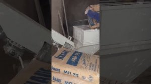 Novo gen 3 штукатурная станция. Правильная консистенция смеси