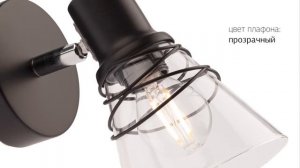 Спот Rivoli Adria под 1 лампу - поворотный настенно-потолочный светильник