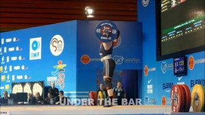 Jack Oliver (77) European Weightlifting Championships