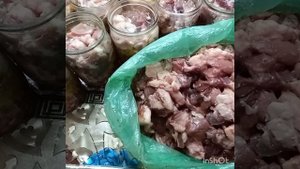 Тушенка в автоклаве.