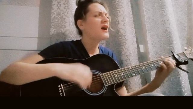 Ария Закат/ Кавер на гитаре/#ария #кипелов#русскийрок #кавер
