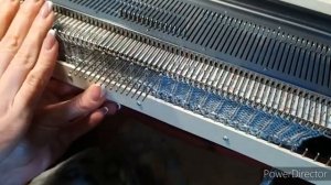 Пинетки на вязальной машине