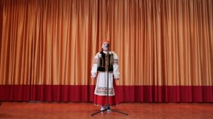 Подольская Златослава "Гармонь моя", МБОУ "Цнинская СОШ №2", руководитель Учанина Л.Ю.