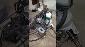 Силовая установка двигатель Honda L-15a для аэролодки.