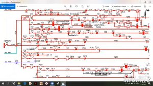 Электрическая схема пуска дизеля тепловоза 2ТЭ116