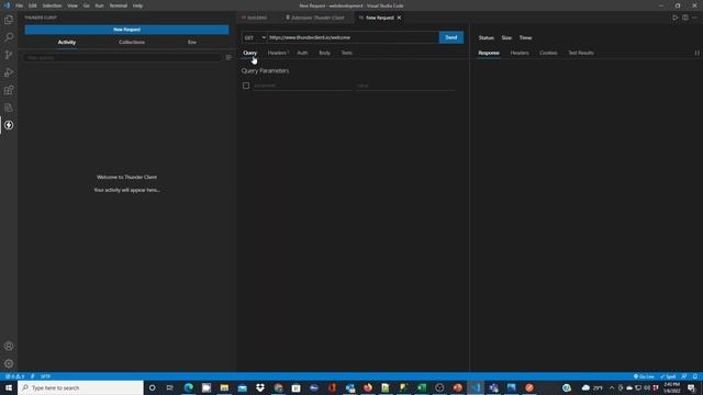 VSCode Tutorial: Using Thunder Client: an alternative to Postman for Developers смотреть онлайн
