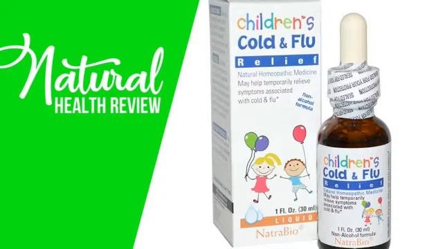 NatraBio, Children's Cold & Flu Relief, 1 Fl Oz 30 Ml