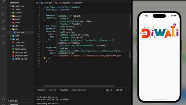 Flutter Animation With Lottie | Flutter Package