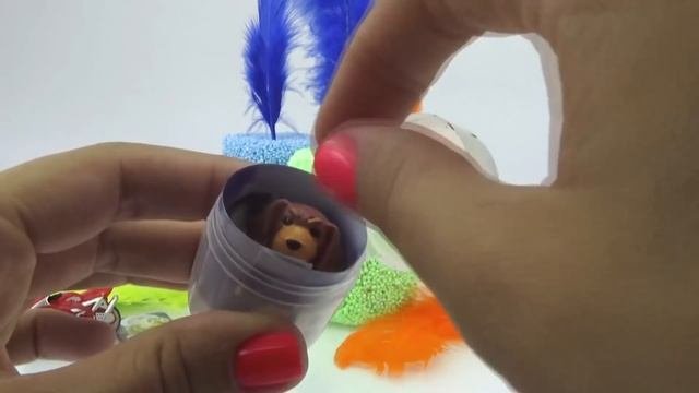 Сюрпризы из шарикового пластилина