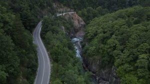 Гранитный каньон реки Белая по дороге в Гузерипль