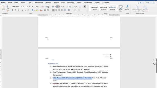 Hanging Indent in Harvard Style Reference Lists смотреть онлайн