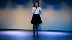 Уразмамбетова Индира - "Давайте делать паузы в словах" (Б. Окуджава)