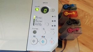 Ошибка E8 МФУ Canon MP210 MP190. Как СБРОСИТЬ счетчик памперса.