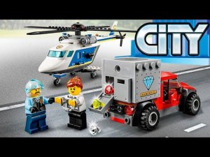 Lego City  60243  Police Helicopter Chase  Speed Build Review