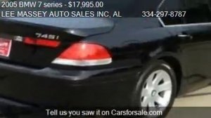 2005 BMW 7 series 745I - for sale in PHENIX CITY, AL 36867