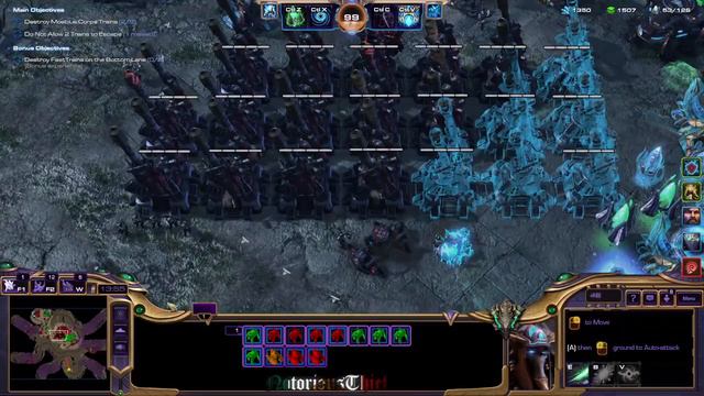 Starcraft 2 Co-op Mutation: Railroad Switch смотреть онлайн