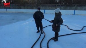 заливка катка