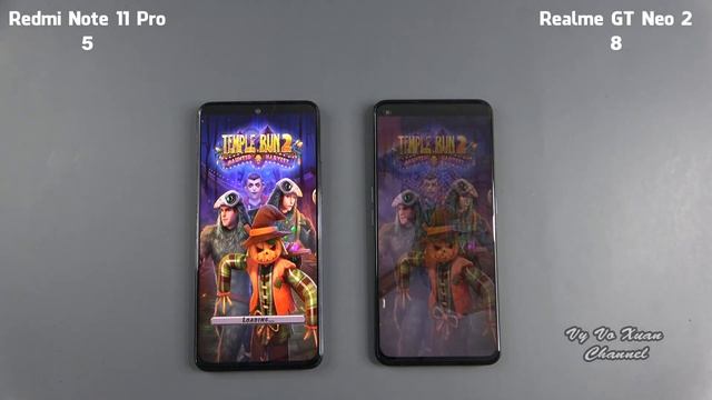 Xiaomi Redmi Note 11 Pro vs Realme GT Neo 2  SpeedTest and Camera comparison