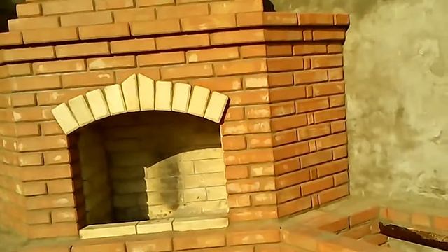 Угловой мангал из кирпича! смотреть онлайн
