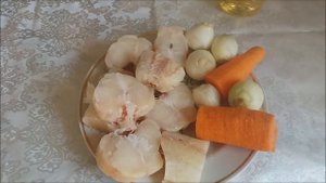 Треска под маринадом .