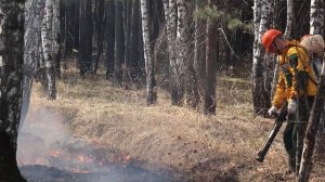 Тушение с применением воздуходувки