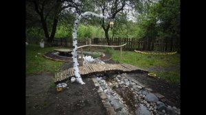 Как обустроить двор частного дома? Своими руками ? Маленькие хитрости