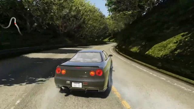 Nissan Skyline R34 Drifting on Ek Tsukuba - Assetto Corsa - Learning to drift day 9/15 смотреть онлайн