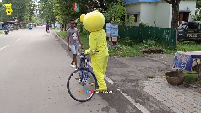 Public Ne Teddy Bear Ke Sath Backchodi Kiya ? | Cute Girls Reaction | Git Teddy смотреть онлайн