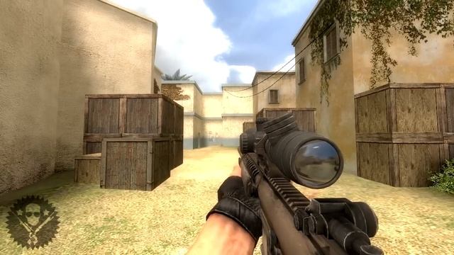 |CS:S SG550| MOH2010 M110 SASS on IIopn's animation смотреть онлайн