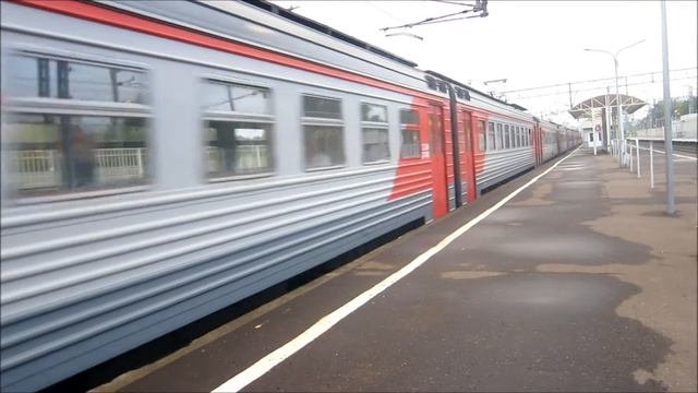 Электропоезд ЭТ2М-074, Москва / EMU ET2M-074, Moscow смотреть онлайн